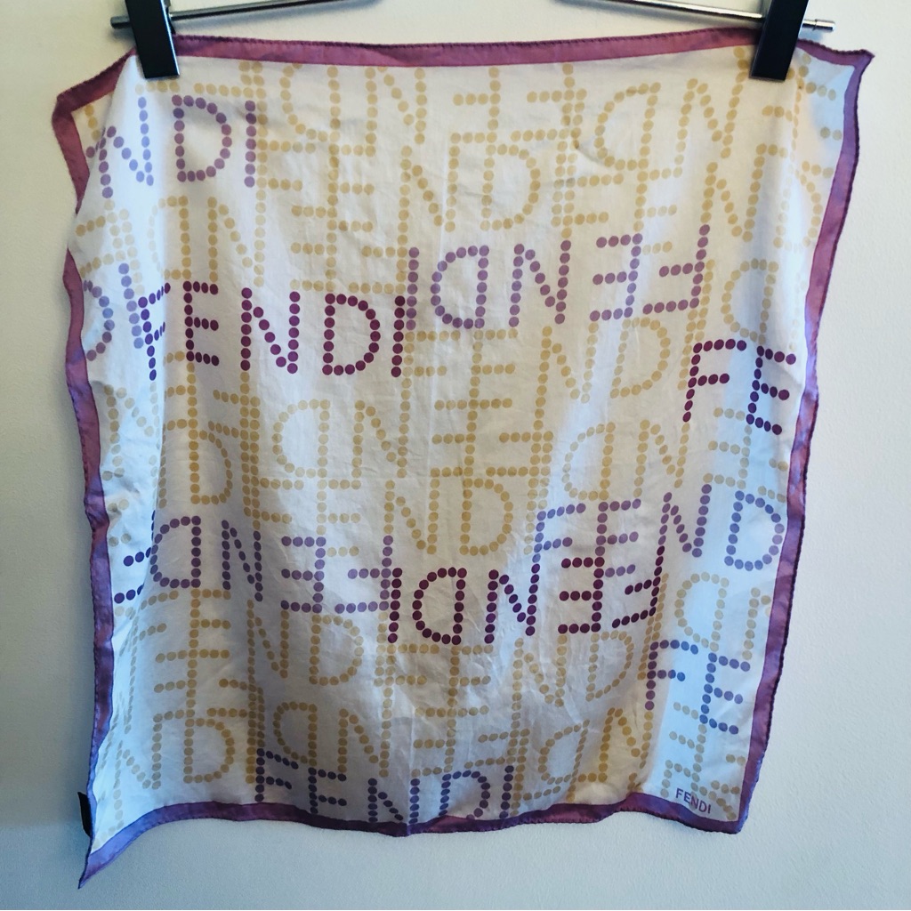 Fendi Scarf 19” X 19”